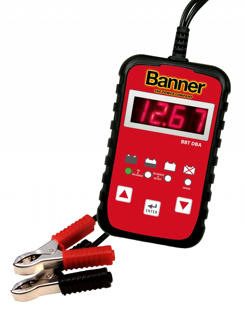 Digitaler Batterie-Tester - zur Prüfung von Fahrzeugbatterien